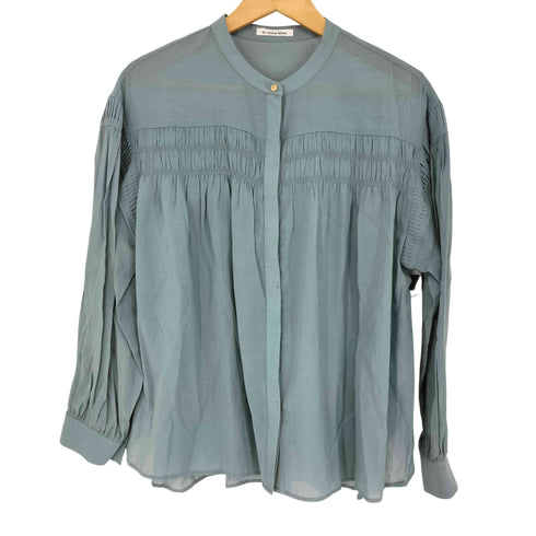 ルクールブラン le.coeur blanc シャーリングギャザーブラウス レディース  38